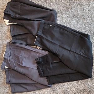 3 Mens Dress Pants 38x31